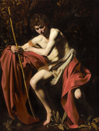 São João Batista no Deserto de Michelangelo Merisi Caravaggio