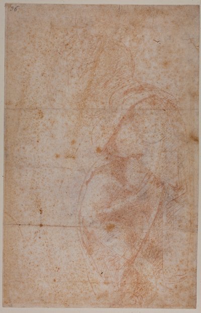Estudos de figuras de Michelangelo (after) Buonarroti