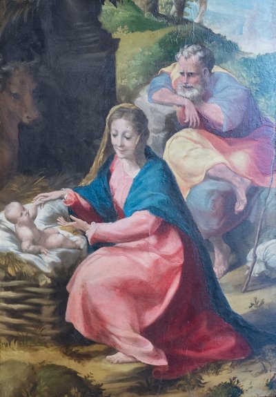 A natividade de Michelangelo Anselmi