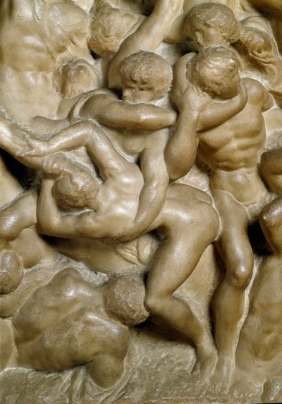 Batalha de Lapiths contra os Centauros de Michelangelo Buonarroti