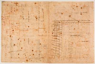 Contagens de trabalhos de alvenaria de Michelangelo Buonarroti