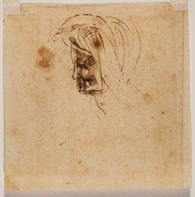 Cabeça de mulher de Michelangelo Buonarroti