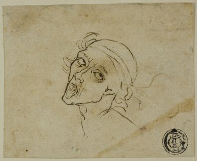 Cabeça macho de Michelangelo Buonarroti