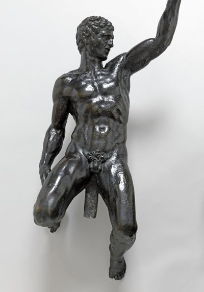 Bacchants nuas montando panteras de Michelangelo Buonarroti