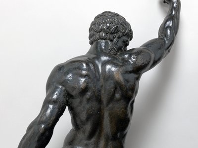 Panteras nuas a cavalo, c.1506-08 (bronze) de Michelangelo Buonarroti