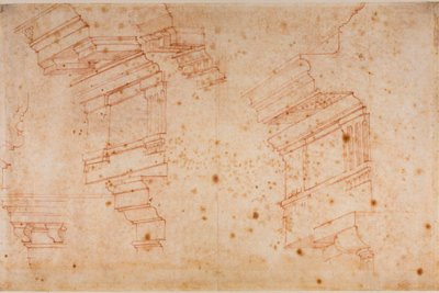 Estudos a partir de monumentos romanos de Michelangelo Buonarroti