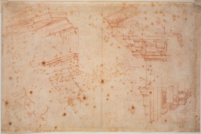 Estudos a partir de monumentos romanos de Michelangelo Buonarroti
