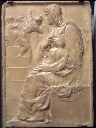 A Madona das Escadas de Michelangelo Buonarroti