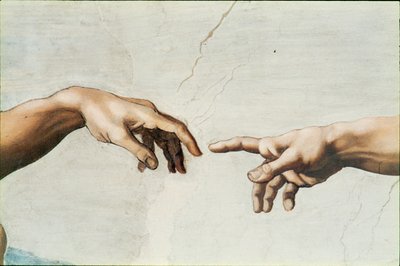 A Capela Sistina (fresco) de Michelangelo Buonarroti