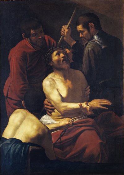 Cristo Coroado com Espinhos, c. 1605. de Michelangelo Caravaggio