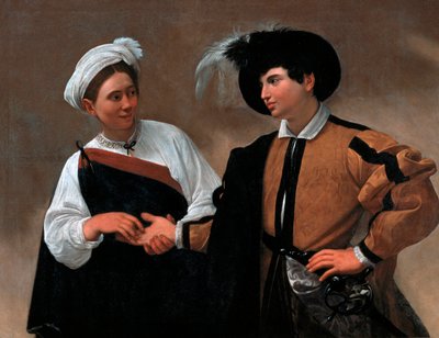 Boa Sorte, 1595 de Michelangelo Merisi Caravaggio