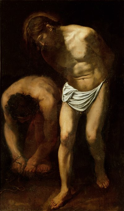 A Flagelação, c.1610 de Michelangelo Merisi Caravaggio