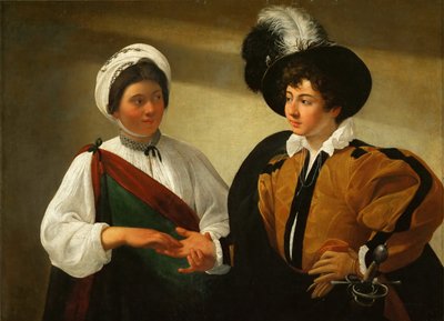A cartomante de Michelangelo Merisi Caravaggio