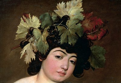 Bacchus, c.1589 (óleo sobre tela) de Michelangelo Merisi da Caravaggio