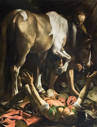 Conversão de S. Paulo de Michelangelo Merisi da Caravaggio