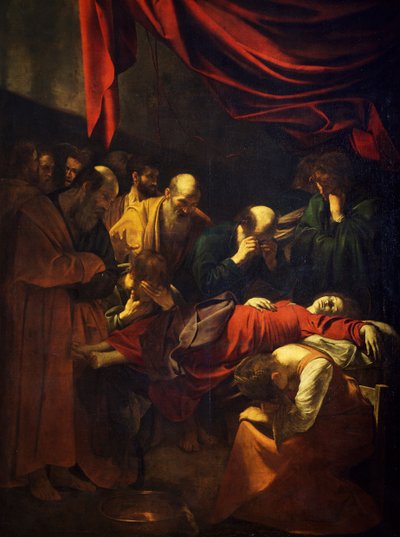 A Morte da Virgem de Michelangelo Merisi da Caravaggio