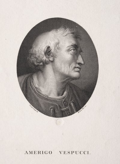 Retrato de Américo Vespúcio de Michele Bisi