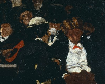 Piazza San Marco, de Michele Cammarano, detalhe,1869 de Michele Cammarano