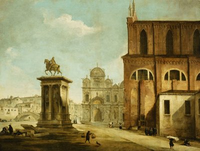 Campo SS Giovanni e Paolo, Veneza de Michele Marieschi