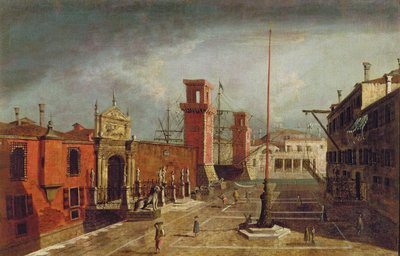 O Arsenale, Veneza de Michele Marieschi