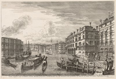 Vistas de Veneza: Grande Canal, 1741. de Michele Marieschi