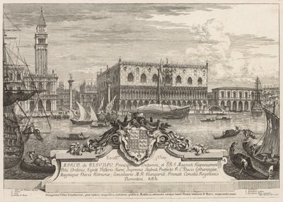 Vistas de Veneza: A Piazzetta e o Palácio Ducal de Michele Marieschi