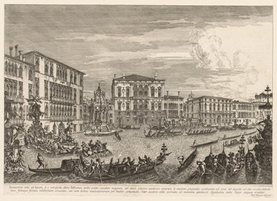 Vistas de Veneza: a regata de Michele Marieschi