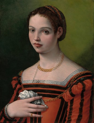Retrato de uma senhora, 155060. de Michele Tosini
