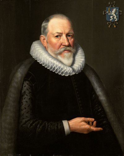 Retrato de Maerten Ruychaver de Michiel Jansz. van (after) Miereveld