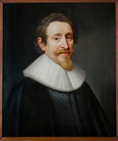 Hugo Grotius, pai do direito internacional ... de Michiel Jansz. van (attr. to) Mierevelt