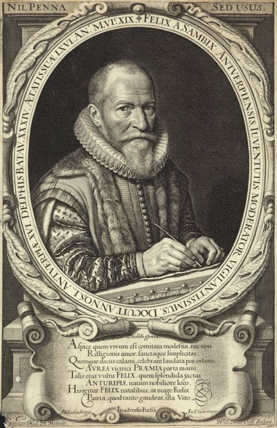 Retrato de Felix de Sambix de Michiel Jansz van Mierevelt