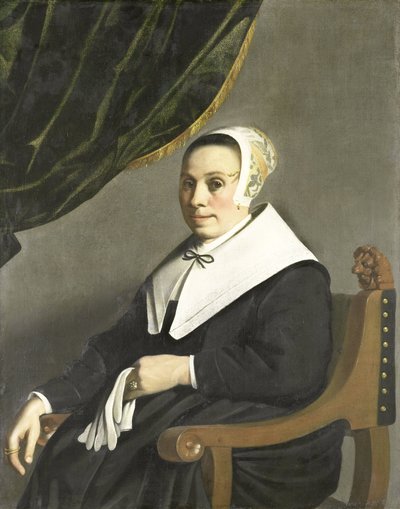Retrato de uma mulher de Michiel Nouts