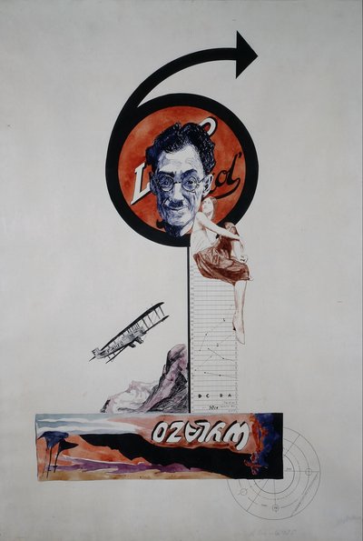 Desenho de pôster de Mieczysław Szczuka