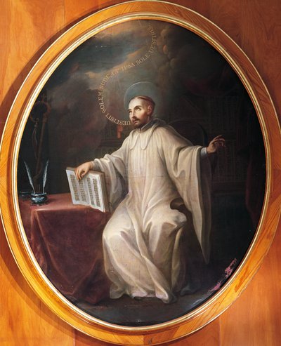 São Bernardo de Claraval, atribuído a Miguel Cabrera (1695-1768) de Miguel (attr. to) Cabrera