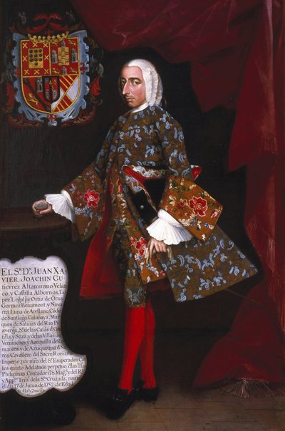 Don Juan Xavier Joachín Gutiérrez Altamirano Velasco de Miguel Cabrera