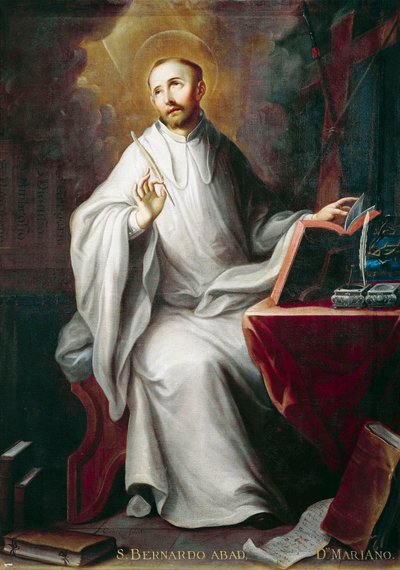 São Bernardo, de Miguel Cabrera (1695-1768) de Miguel Cabrera
