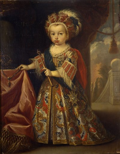 Luís I de Espanha de Miguel Jacinto Meléndez