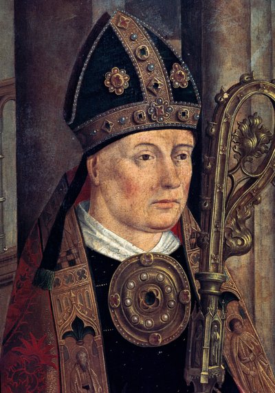 "Santo Isidoro Aa Sevilha (560 ou 570 - 636)" Detalhe de Miguel Zitow