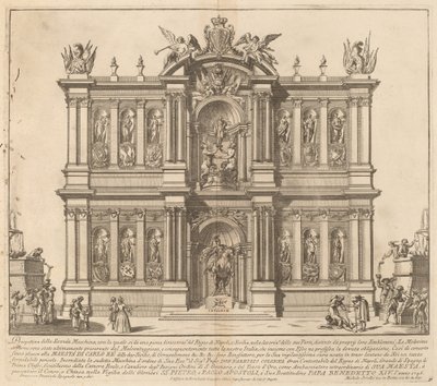 O Reino de Nápoles, para o Festival "Chinea" de Miguel de Sorellò after Francisco Preciado
