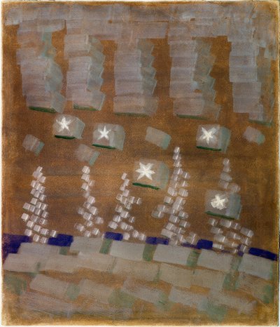 inverno (VIII) de Mikalojus Ciurlionis