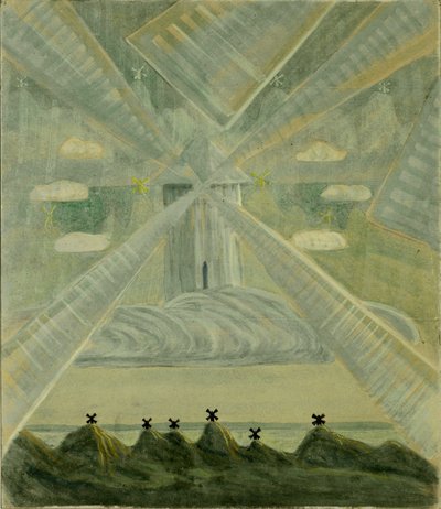 Andante Sonata II, 1907. de Mikalojus Konstantinas Čiurlionis