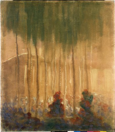 verão (III) de Mikalojus Konstantinas Čiurlionis