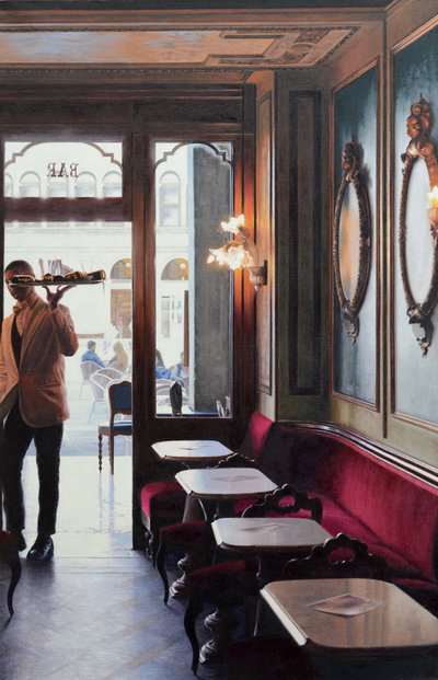 Florian (óleo sobre linho) de Mike Briscoe