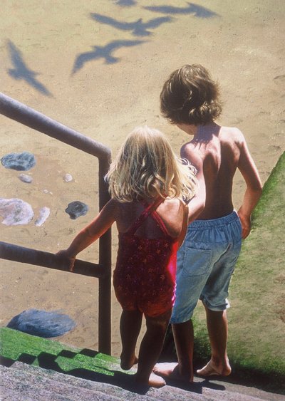 Para a praia de Mike Briscoe