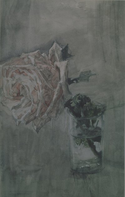 Uma rosa de Mikhail Aleksandrovich Vrubel