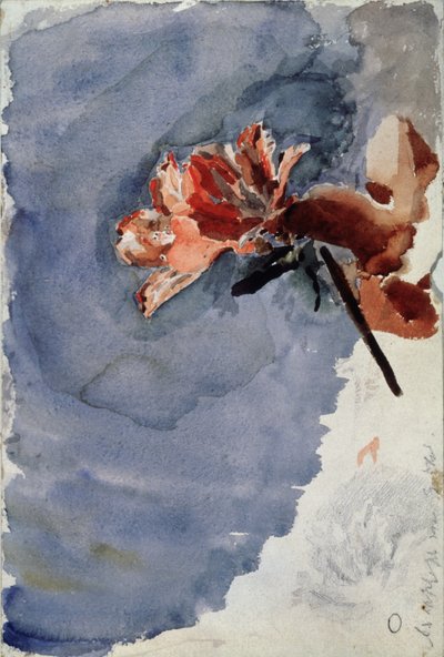 Azaléia vermelha, 1886-1887 de Mikhail Aleksandrovich Vrubel