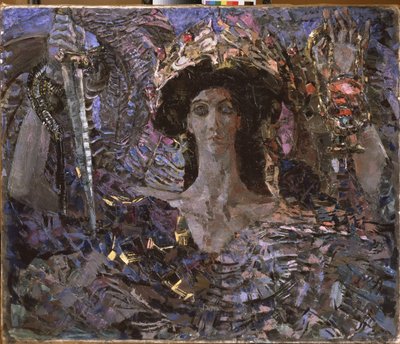 Serafim de seis asas (Azrael) 1904 de Mikhail Aleksandrovich Vrubel