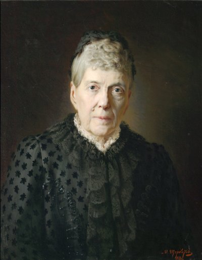 Retrato da Condessa E.L. Kochubei, 1888 de Mikhail Lazarevich Shcherbatov