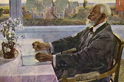 Retrato do académico IP Pavlov de Mikhail Vasilievich Nesterov