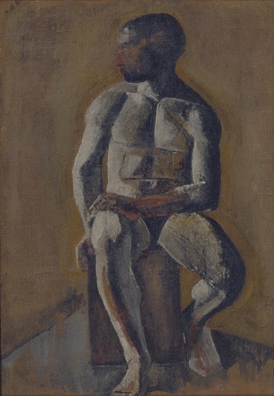 Retrato de Kirill Zdanevich 1892-1969, década de 1910 de Mikhail Vasilyevich Le Dantyu